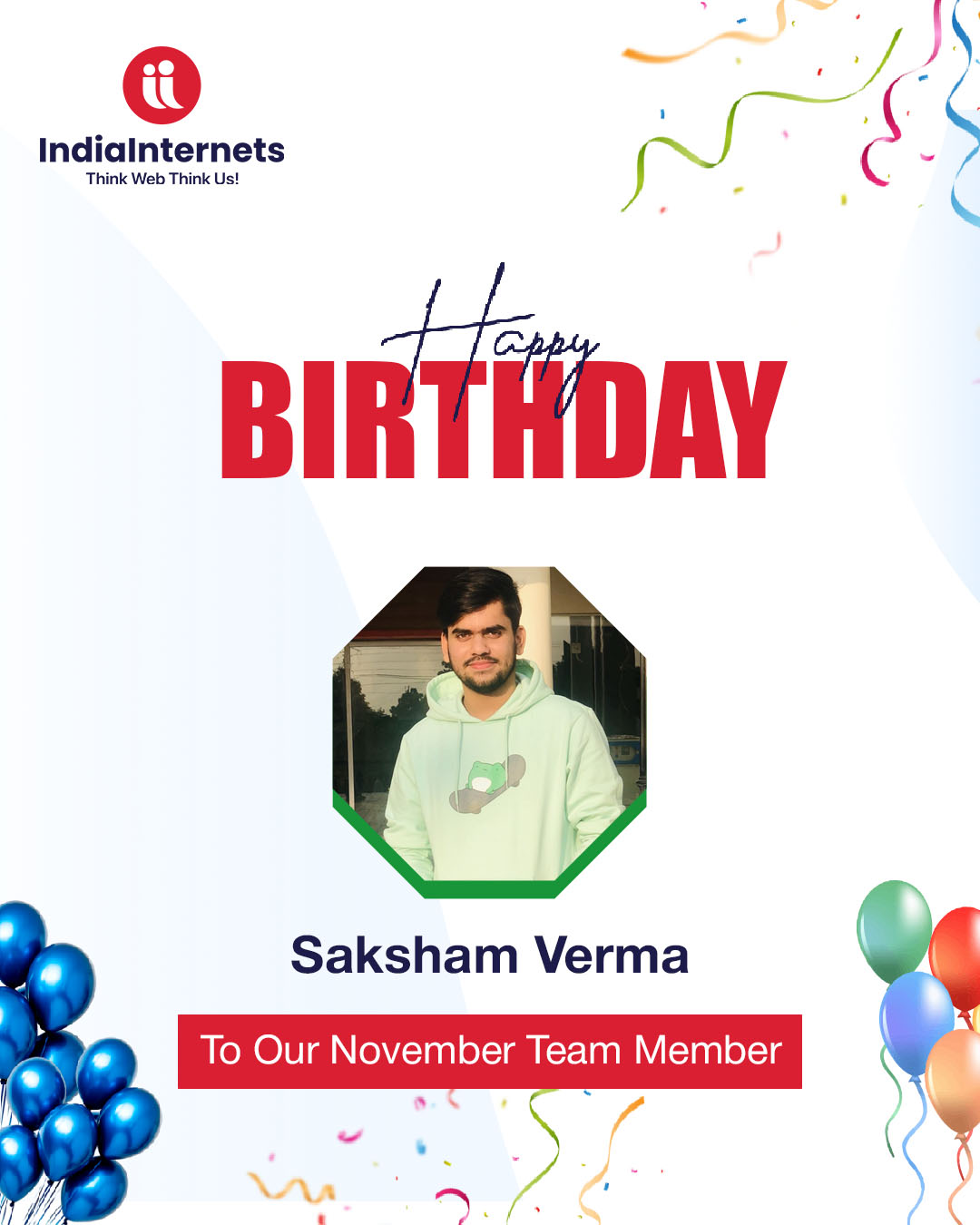 Celebrating the birthday of our youngest team member as we wrap up November 2025!