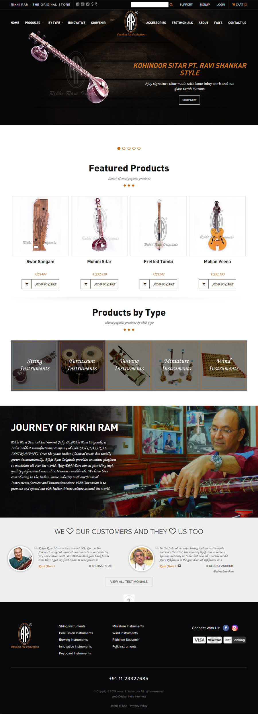 Rikhiram Musical Instruments  Manufacturing Co.