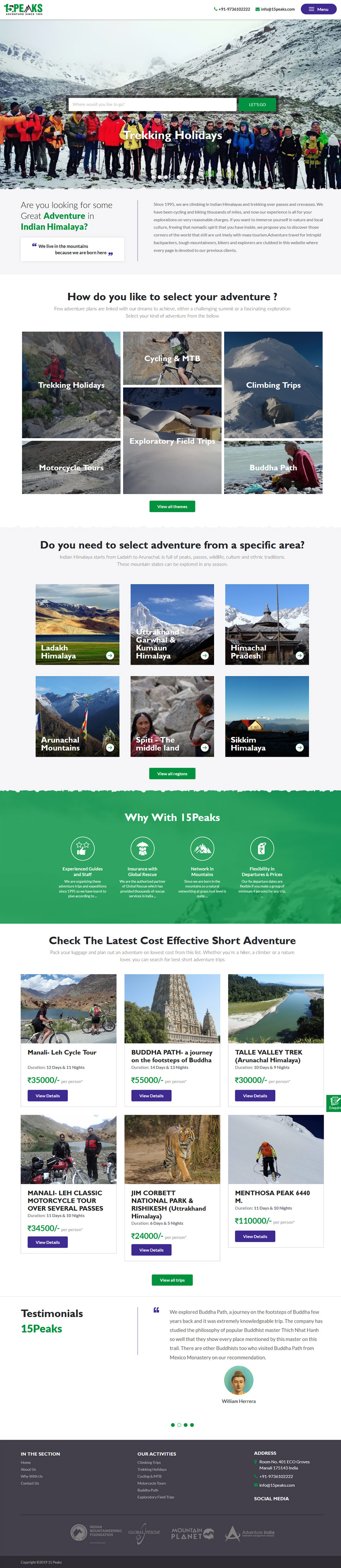 15 Peaks