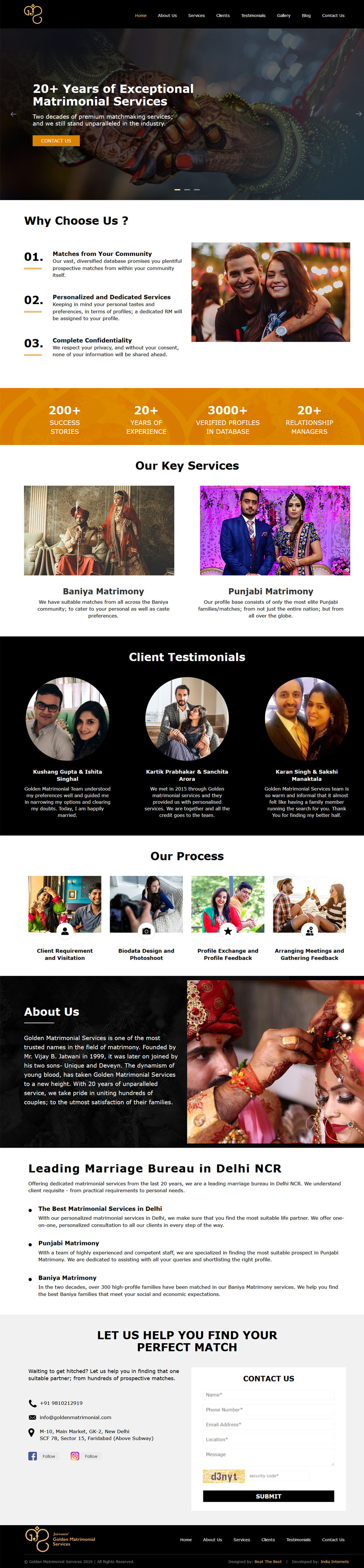 Golden Matrimonial Services